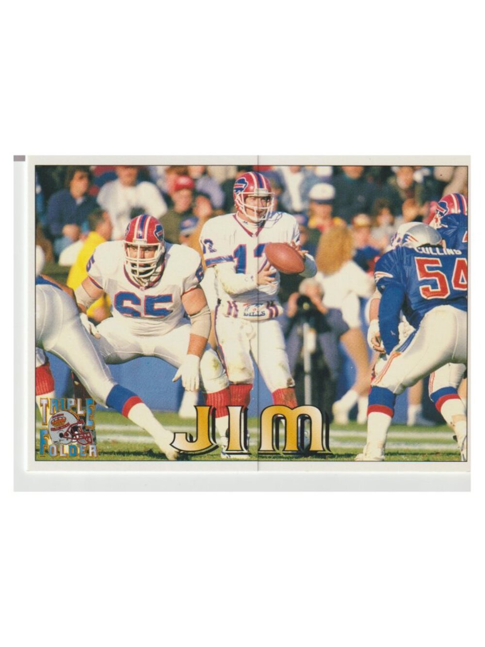 Jim Kelly 1994 Pacific Trading Cards Triple Folder – Ungraded – Bills